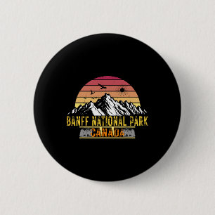 Banff Nationalpark Alberta Kanada Camping Wandern Button