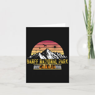 Banff Nationalpark Alberta Kanada Camping Wandern Karte