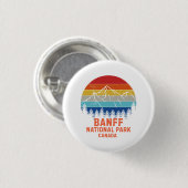 Banff-Nationalpark Button (Vorne & Hinten)