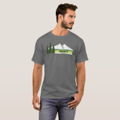 Banff Nationalpark Grüne Streifen T-Shirt (Vorne ganz)