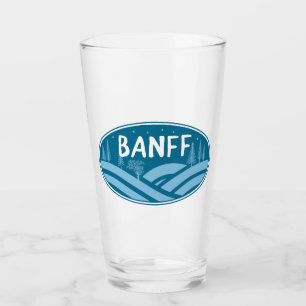 Banff Nationalpark im Freien Glas