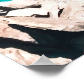 BANFF NATIONALPARK ISLAND POSTER (Ecke)