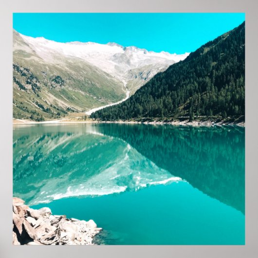 BANFF NATIONALPARK ISLAND POSTER (Vorne)