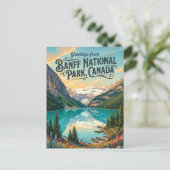 Banff-Nationalpark Kanada Postkarte (Stehend Vorderseite)