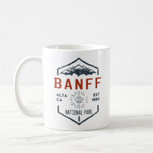 Banff Nationalpark Kanada Vintage abgenutzt  Kaffeetasse