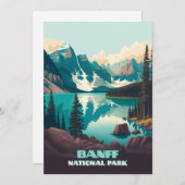 Banff Nationalpark Moraine Lago Retro (Vorne/Hinten)