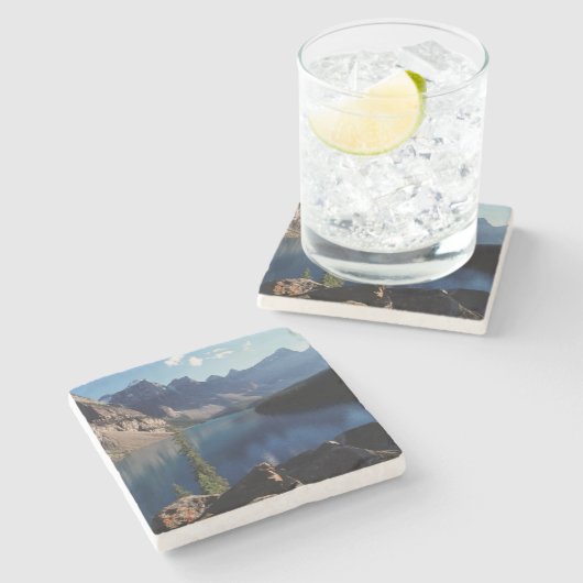 Banff Nationalpark Moraine Lake Steinuntersetzer (Seitenansicht)