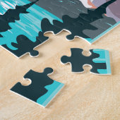 Banff Nationalpark Moraine Vintager See Puzzle (Seite)