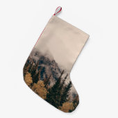 Banff Nationalpark nebelige Berge und Wälder in  Kleiner Weihnachtsstrumpf (Vorderansicht (hängend))