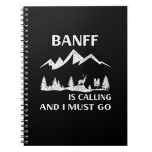 Banff-Nationalpark Notizblock
