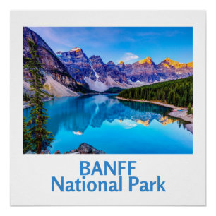 Banff-Nationalpark Poster