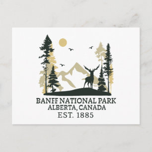 Banff-Nationalpark Postkarte