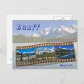Banff Nationalpark Postkarte (Vorne/Hinten)
