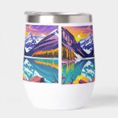 Banff-Nationalpark Retro-Plakat Kunst (Rechts)