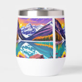 Banff-Nationalpark Retro-Plakat Kunst (Vorderseite)