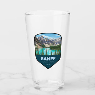 Banff-Nationalpark-Schild Glas
