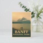 Banff Nationalpark Vintag Postcard Postkarte (Stehend Vorderseite)
