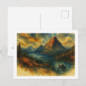 Banff Park Kanada, Postkarte (Vorne/Hinten)