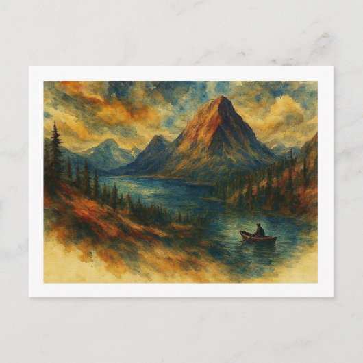 Banff Park Kanada, Postkarte (Vorderseite)