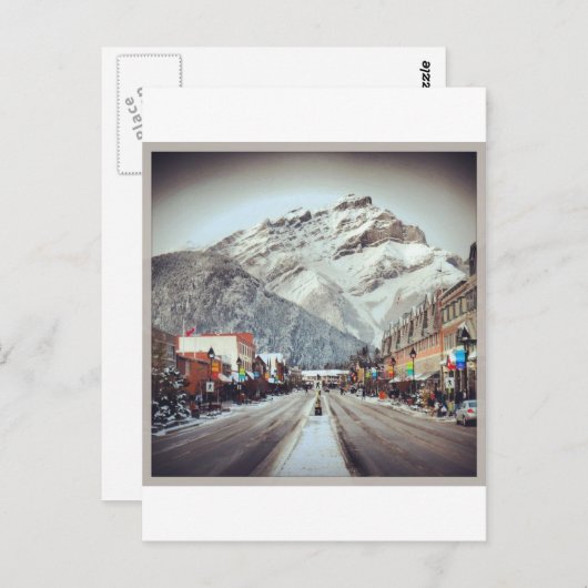 Banff Postkarte (Vorne/Hinten)