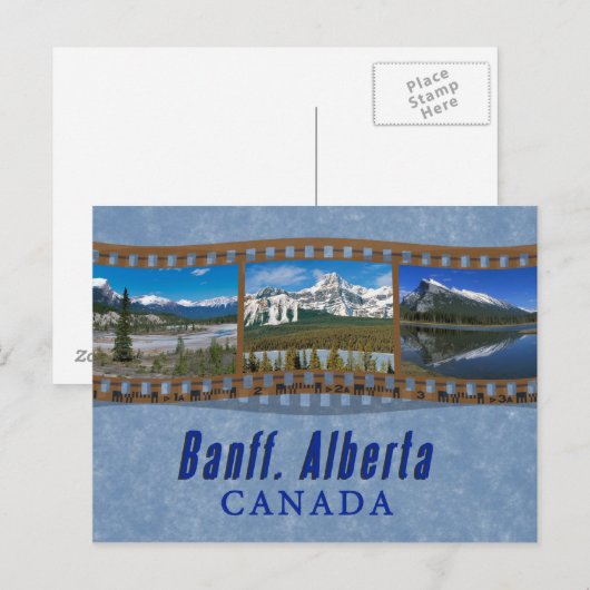 Banff Postkarte (Vorne/Hinten)