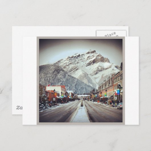 Banff Postkarte (Vorne/Hinten)