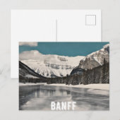 Banff Postkarte (Vorne/Hinten)
