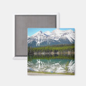 Banff-See Magnet (Vorderseite/Rückseite)