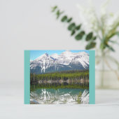 Banff-See Postkarte (Stehend Vorderseite)