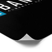 Banff Ski  Poster (Ecke)