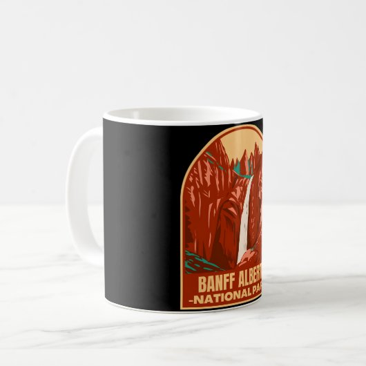 Banff � Spirit of the Mountains Kaffeetasse (Vorderseite Links)