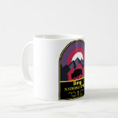 Banff - Vintager � Geist des Abenteuers Kaffeetasse (Vorderseite Links)
