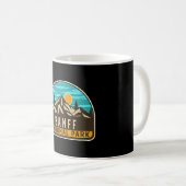 Banff - Vintager � Geist des Abenteuers Kaffeetasse (VorderseiteRechts)