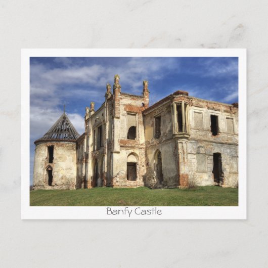 Banfy Castle Postkarte (Vorderseite)