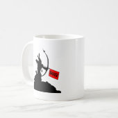 "BANG!" Arrow Funny Mug Kaffeetasse (Vorderseite Links)