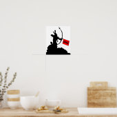 "BANG!" Arrow Funny Poster (Küche)