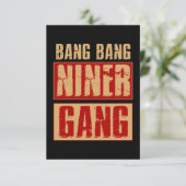 Bang Bang Niner Gang Karte (Stehend Vorderseite)