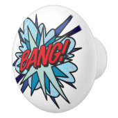 BANG Fun Cooles Retro Comic Pop Art Keramikknauf (Rechts)