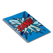 BANG Fun Retro Comic Book Notizblock (Rechte Seite)