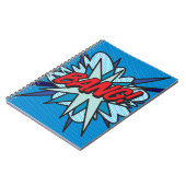 BANG Fun Retro Comic Book Notizblock (Linke Seite)