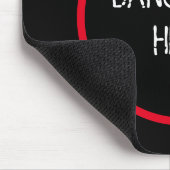 Bang Head Here - Funny Stress Relief Mousepad (Ecke)