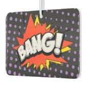 Bang Retro Action Comic Buchblase Autolufterfrischer (Links)