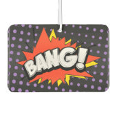 Bang Retro Action Comic Buchblase Autolufterfrischer (Vorderseite)