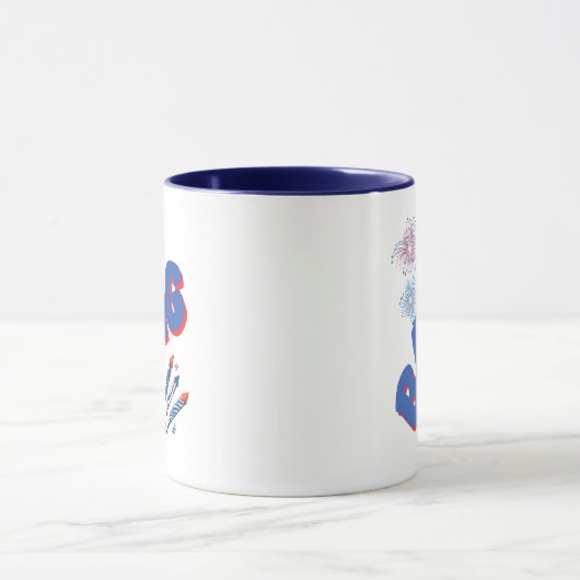 BANG-Tasse / Unabhängigkeitstag /4. Juli Tasse (Zentrum)