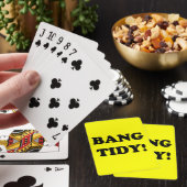 "BANG TIDY!" SPIELKARTEN (In Situ)