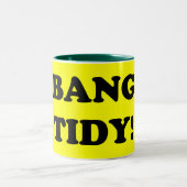 "BANG TIDY!" ZWEIFARBIGE TASSE (Mittel)