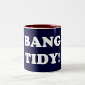"BANG TIDY!" ZWEIFARBIGE TASSE (Mittel)