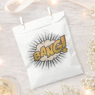 BANG! Vintages Comic Buch Steampunk Pop Kunst Geschenktütchen