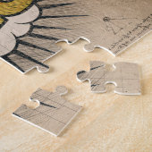BANG! Vintages Comic Buch Steampunk Pop Kunst Puzzle (Seite)