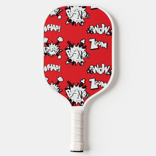 Bang Zoom Wow Pickleball Schläger (Rückseite)